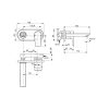 Ideal Standard Tessi A6578AA Вградлива батерија за мијалник - Image 2