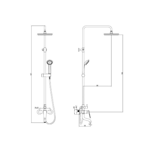 Freendo Igo AZ23R79C-1CG0475A-ZH0329A-H21155 Туш систем - Image 2