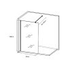 Crystal DS-291/80cm Туш параван - Image 2