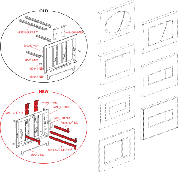 Alcaplast Капак за вградено казанче М272 - Image 3