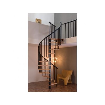 Minka Кружни скали Spiral Wood Black Ø120