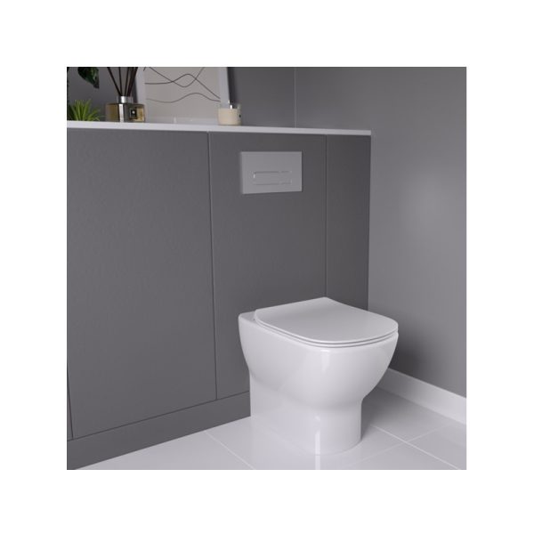 Капак за вградено казанче Oleas R0115JG хром мат - Image 3