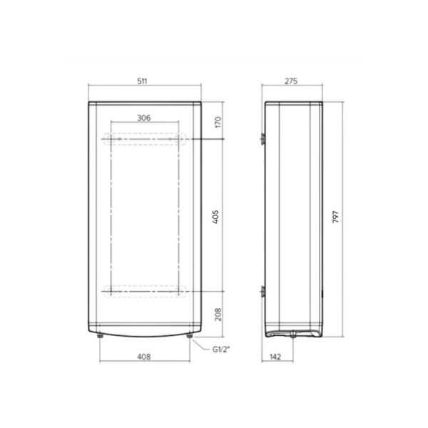 Бојлер Ariston Velis Pro Dry wi-fi 50l - Image 6