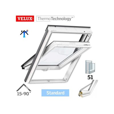 Velux GLU 0051B Кровен прозорец долно управување