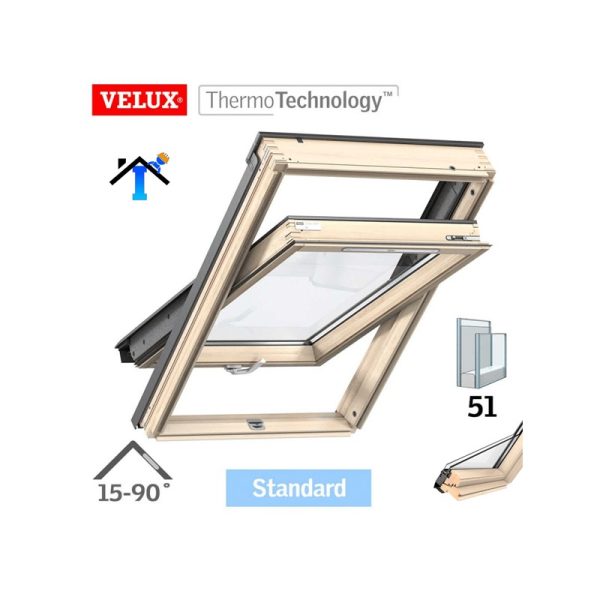 Velux GZL1051B  Кровен прозорец  долно управување