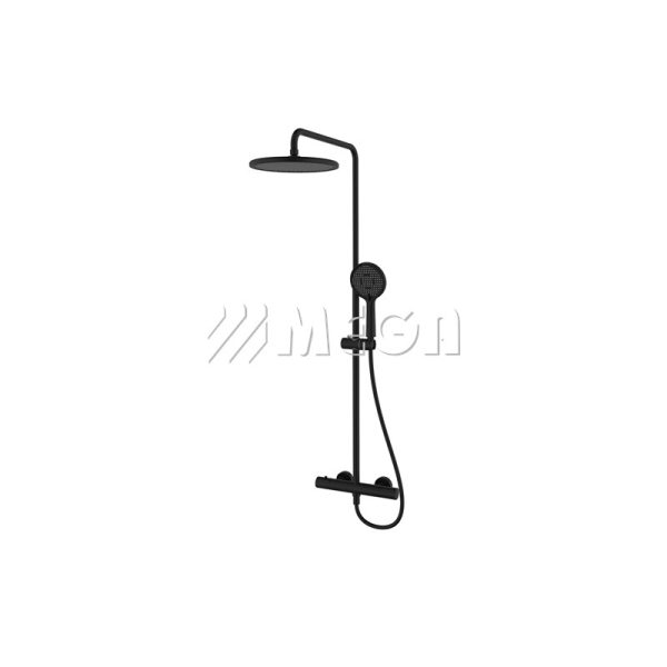Freendo Dolce 679003PW6PA-1DA1K22-ZH3A55 Термостатски туш систем (црн мат)