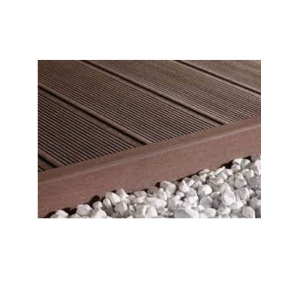 Eкструдиран композитен L-профил teak GF01  5х5x280cm - Image 3