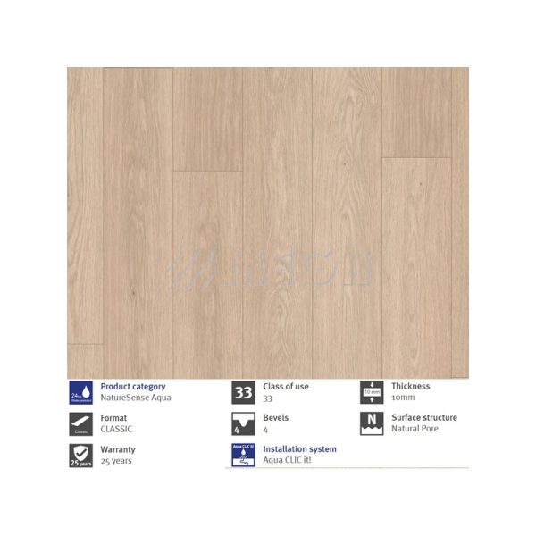 Egger ламинат AQ24 EL2132  Light Baronia Oak 33/10 mm - Image 3