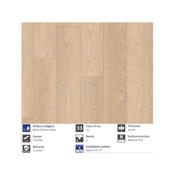 Egger ламинат AQ24 EL2133 Sand Baronia Oak 33/10 mm - Image 3