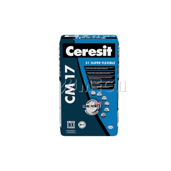 Ceresit CE 17 супер флексибилен -лепило за плочки
