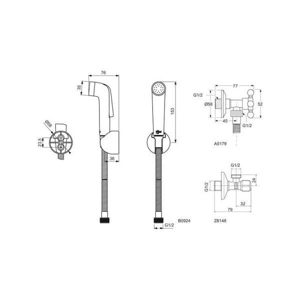 Ideal standard B0924AA Систем за биде - Image 2