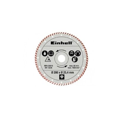 Einhell 43.011.75 Дијамантски диск 200* 25.4 mm