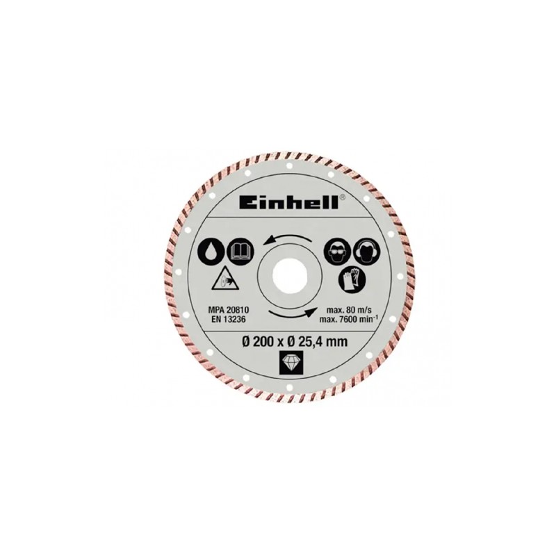 Einhell 43.011.75 Дијамантски диск 200* 25.4 mm