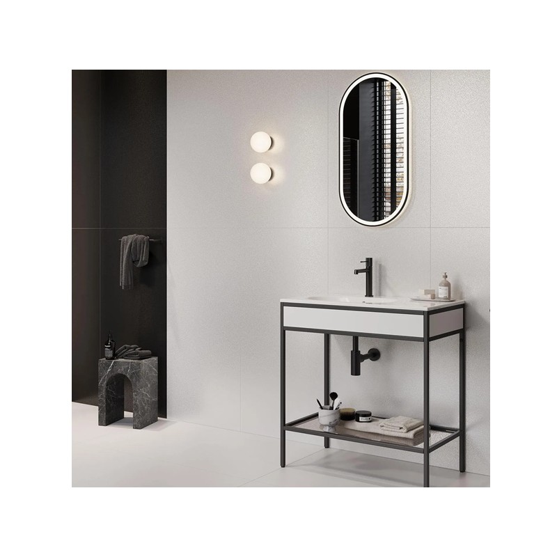 Плочки Cersanit Monolook White matt rect. 59,8×59,8 cm - Image 2